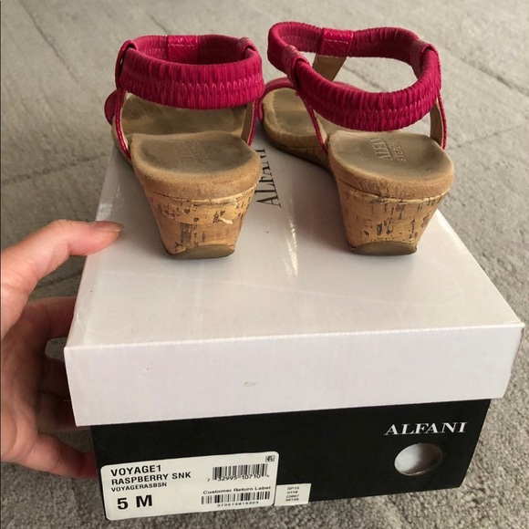 Alfani Women's Step 'N Flex Voyage Wedge Sandals, Macy's Espadrilles size 5 - Picture 5 of 16